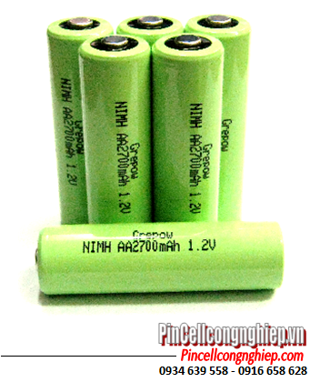 NiMh AA2700mAh _Pin sạc công nghiệp 1.2v  NiMh AA2700mAh